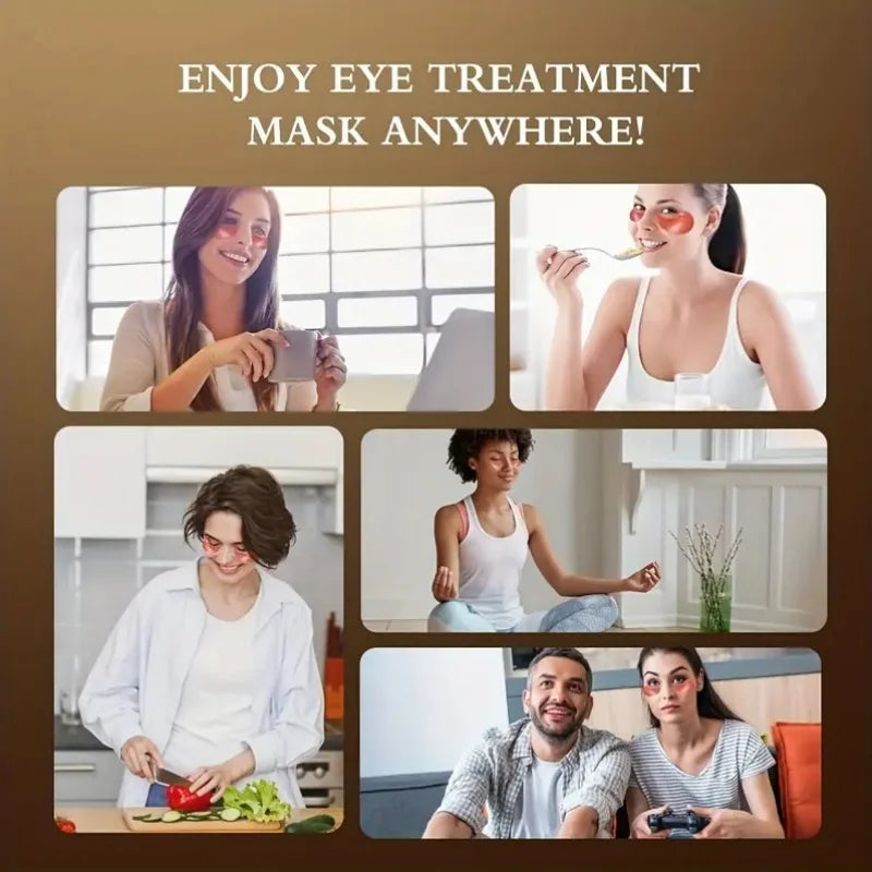 Caffeine Eye Masks - 60 Pack - Firming & Moisturizing - All Skin Types