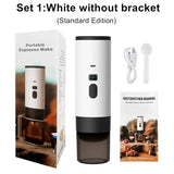 Portable 3-in-1 Wireless Espresso Coffee Maker for Car Home Camping