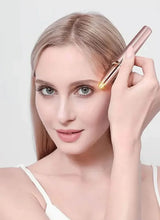 Electric Eyebrow Trimmer USB Rechargeable Mini Shaver Painless Hair Removal