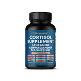 Cortisol Support Supplement with Magnesium, 60 Capsules for Daily Use