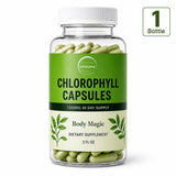 Chlorophyll Capsules with Natural Plant Formula, 30 Count