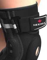 NEENCA Hinged Knee Brace with Side Stabilizers - Adjustable Support & Comfort