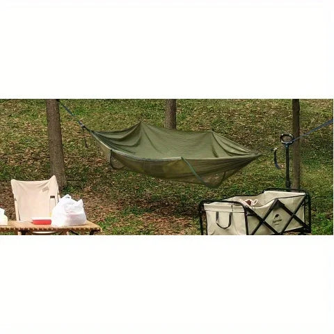 Ultralight 2-In-1 Camping Hammock with Mosquito Net, 1.6lbs