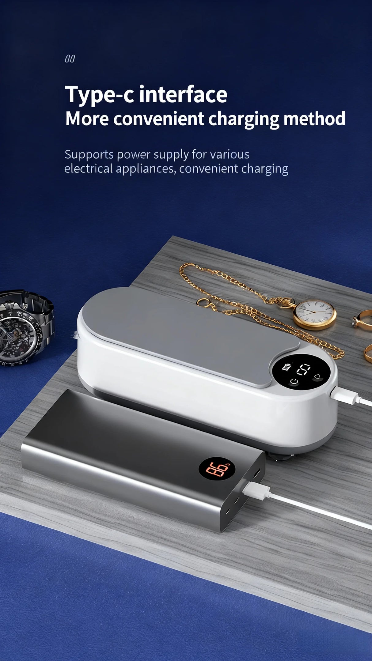 High-Frequency Glasses Cleaner - Wireless Multi-Purpose Cleaning Machine