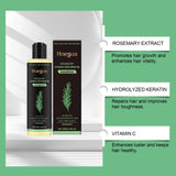 Hoegoa Rosemary Hair Growth Shampoo 3pcs Hydrolyzed Keratin Moisturizing Repair