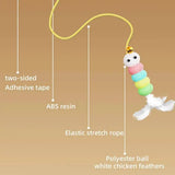 Interactive Electric Cat Teasing Stick Toy for Playtime and Fun