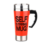 Automatic Stirring Electric Mixing Cup 450ML Stainless Steel Insulated Mug