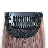 60cm Clip In Hair Extensions Synthetic Long Straight Hairpiece Accessories