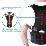 Magnetic Therapy Posture Corrector Corset Shoulder Support Belt for Men & Women