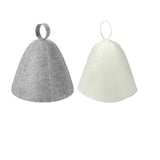 Thick Wool Sauna Hat for Hair Drying | Shower Cap | Bathroom Accessory