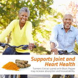 Curcumin Supplement 2600mg with Black Pepper for Enhanced Absorption