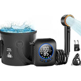 Portable Camping Shower Set with 20L Bucket and Rechargeable Shower Head