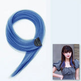 60cm Clip In Hair Extensions Synthetic Long Straight Hairpiece Accessories