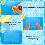 Self-Adhesive PVC Repair Patches for Inflatable Boats and Rafts