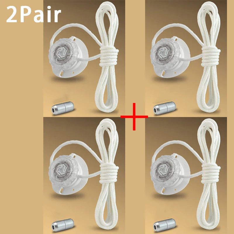 Automatic No Tie Shoelaces for Kids & Adults - 1 Pair/2 Pairs Available
