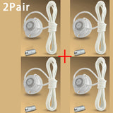 Automatic No Tie Shoelaces for Kids & Adults - 1 Pair/2 Pairs Available