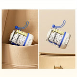 Portable Pill Divider Bottle, 4-Compartment Vitamin Storage Box