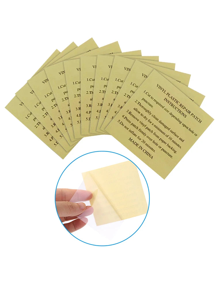 Self-Adhesive PVC Repair Patches for Inflatable Boats and Rafts