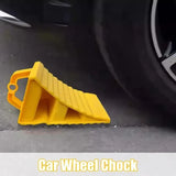 Portable Wheel Chock with Handles for RVs Trailers Trucks - 2 Pack