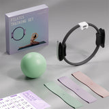 Pilates Ring Fitness Circle - Lightweight Foam Padded Handles, Toning