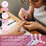 Cat Eye Nail Magnet Tool 4-in-1 for French Star Flower Nail Art Designs