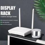 Wireless Router & Set-top Box Storage Rack - 1PC No Perforated Design