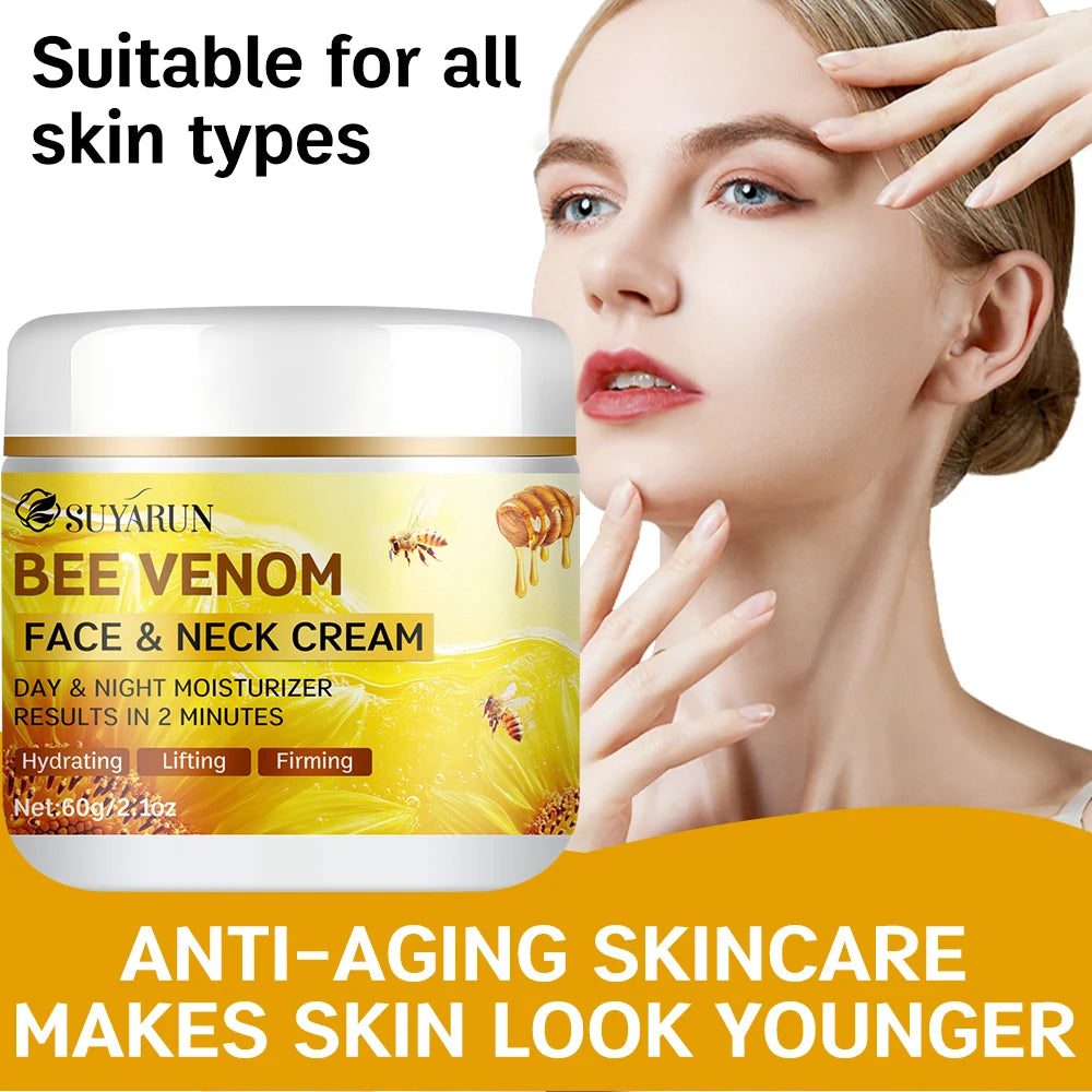 Bee Venom Collagen Face Cream | Anti-Aging Moisturizer | 50ml