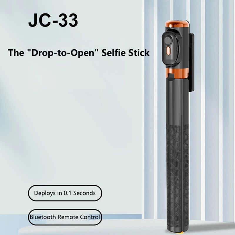 Selfie Stick Tripod 1.7m with Dual Fill Lights & Bluetooth Remote