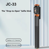 Selfie Stick Tripod 1.7m with Dual Fill Lights & Bluetooth Remote