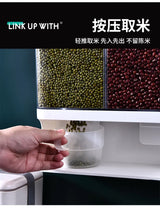 Grain Storage Canister with Compartmented Design - Sealed Storage Box