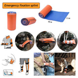 Universal Aluminum Splint Roll for Emergency First Aid - 30cm