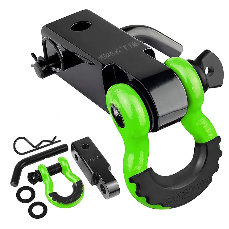Heavy Duty Tow Hitch Receiver 2" 35,000 Lbs 16 Ton Break Strength Off-Road
