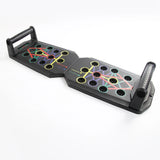 Portable Foldable Push-up Board Set with Handles for Fitness Training
