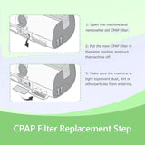 CPAP Filters 30 Pcs Universal Replacement for Resmed Airsense 10 & S9 Series
