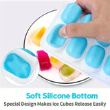 Silicone C Mold with Lid - 2/4pcs C 14 Cube Set