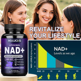 NAD+ Supplement with Resveratrol - Enhances Cellular Vitality & Energy