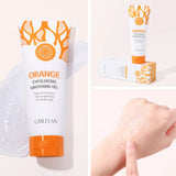 Orange Exfoliating Gel 50g - Gentle Skin Brightening Scrub & Moisturizer
