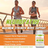 Neuropathy Support Supplement 600mg - Nervous System & Brain Function Aid