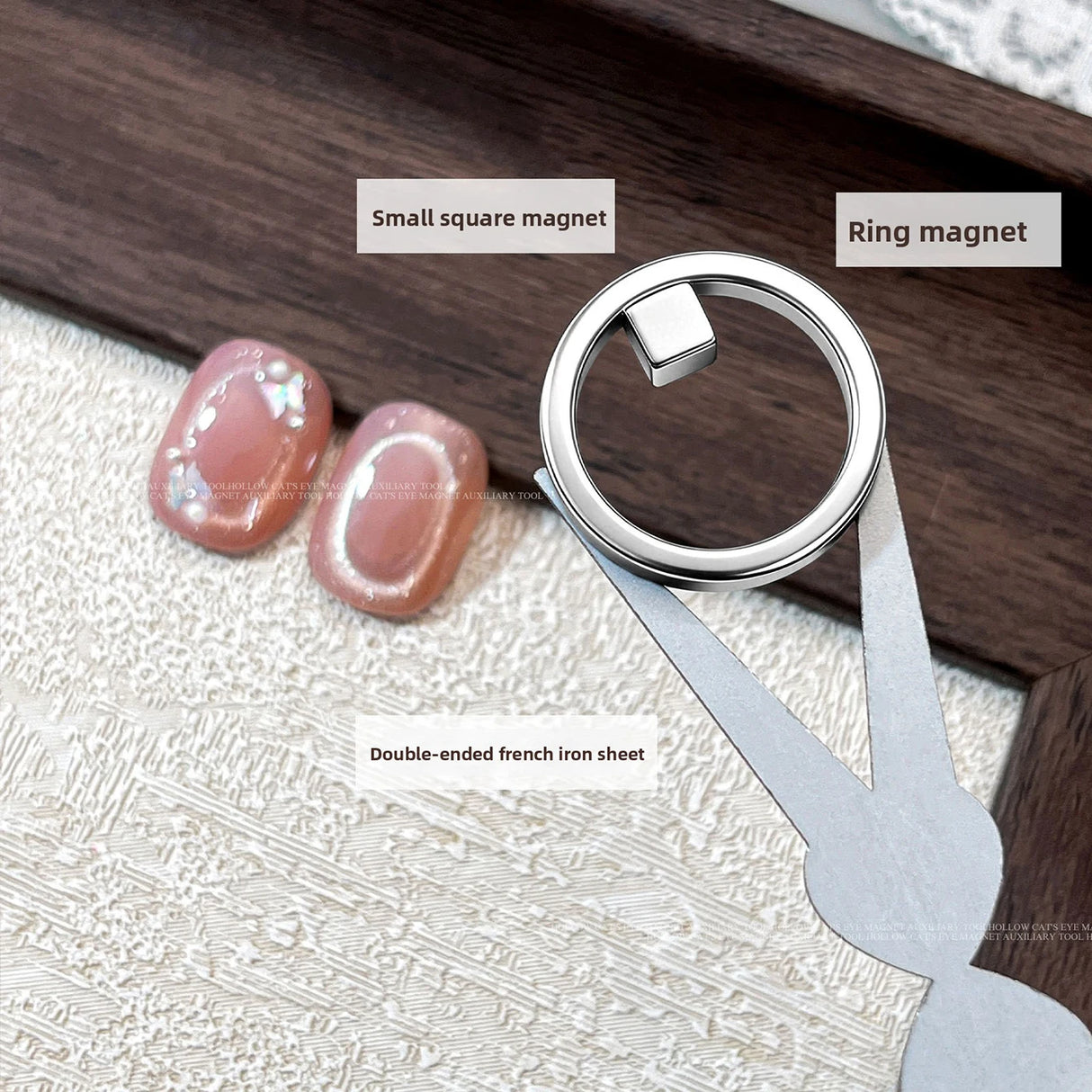 Automatic Cat Eye Nail Tool - Multi-Functional Magnet for French Manicure