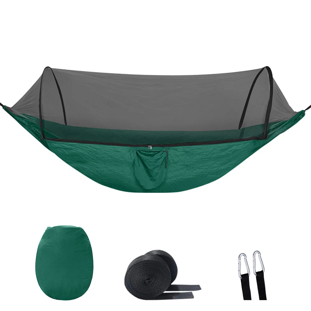 Ultralight 2-In-1 Camping Hammock with Mosquito Net, 1.6lbs