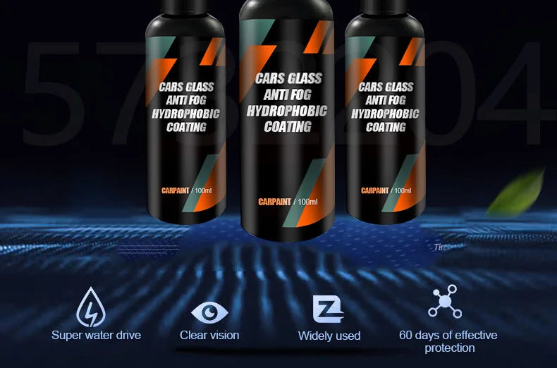 Car Glass Anti-Rain Spray Repellent Nano Coating Waterproof Agent 34ml