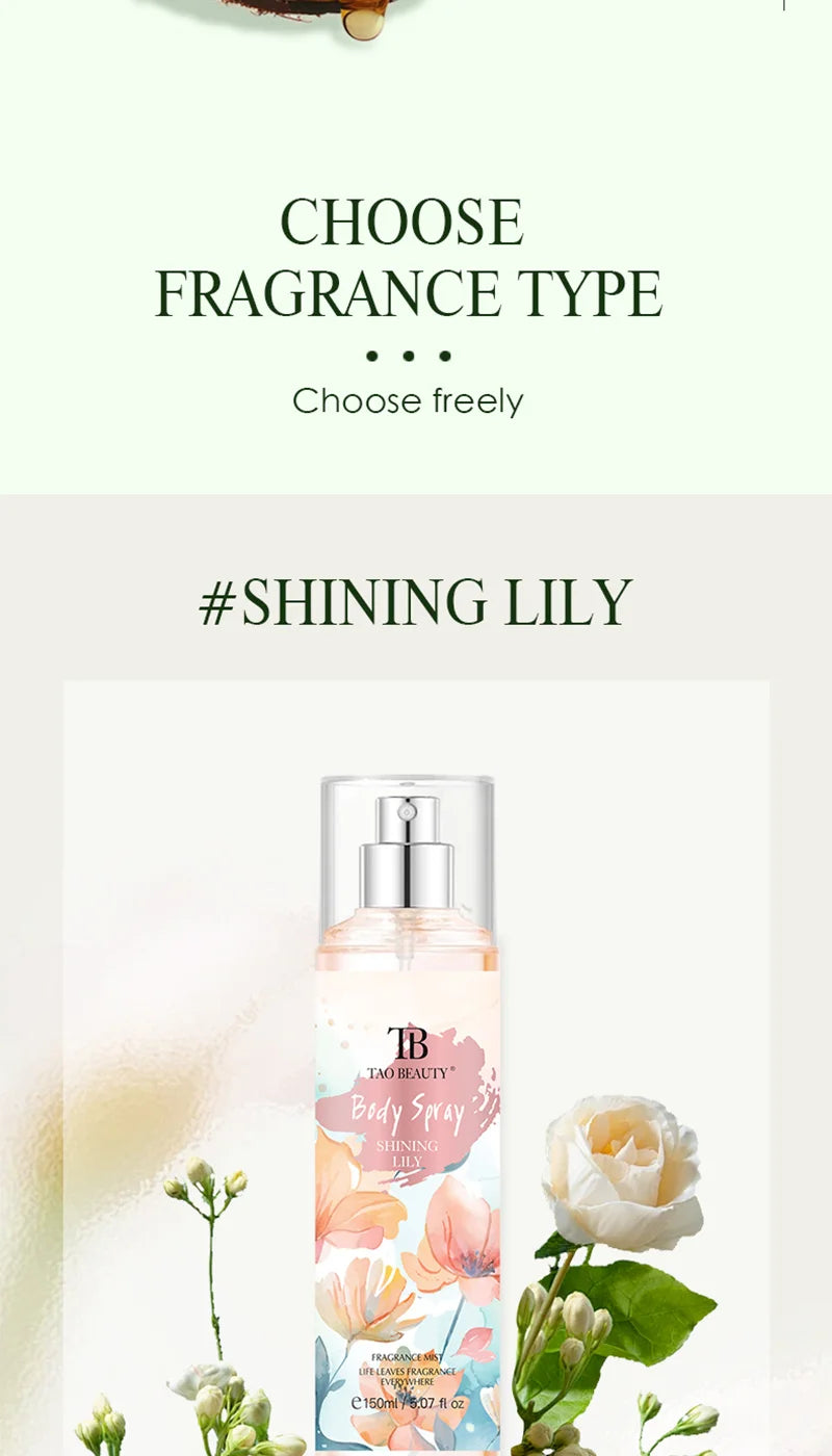 Floral Fruity Body Spray - Long-Lasting Fragrance - Alcohol-Free 200ml