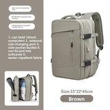 Expandable Travel Backpack for Business and Outdoor Use