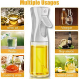 Olive Oil Spray Bottle Dispenser - Reusable Food Grade Kitchen Accessory