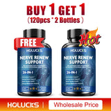 Nerve Renew Capsules with Vitamin B Complex & R-Alpha Lipoic Acid