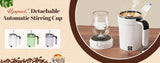 Automatic Stirring Cup Rechargeable Stainless Steel Electric Mixer 15oz
