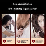 Electric Vibration Massage Comb with Red Light Therapy for Hair Growth