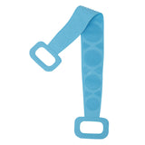 Silicone Bath Scrubber Exfoliating Brush Back Cleaner Body Strap Accessory