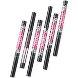Black Liquid Eyeliner 12-Pack, Long-Lasting Waterproof Makeup Set