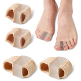 Silicone Toe Separator Bunion Corrector Gel Insoles for Shoes (1/2/4pcs)